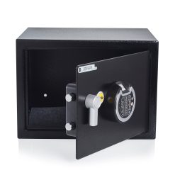 Caja fuerte con lector de huella dactilar Yale