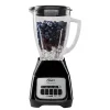 Licuadora 2 Velocidades Vaso de Vidrio Negro Oster