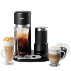 Cafetera Latte 4 en 1 con espumador Oster