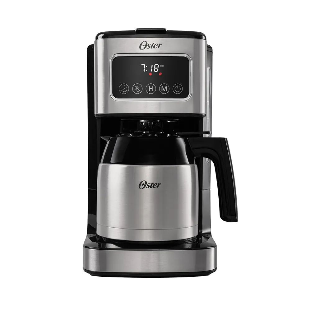 Cafetera programable de 8 tazas con pantalla táctil Oster