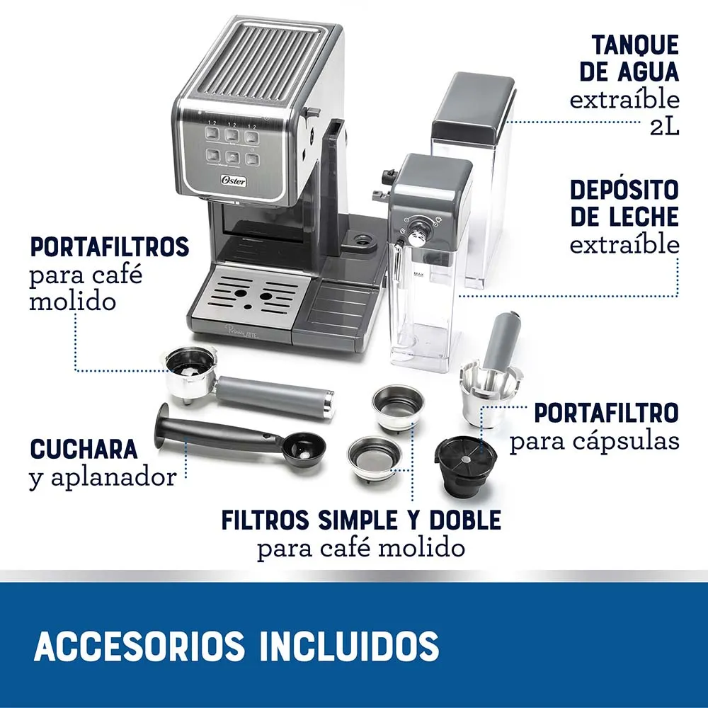 Cafetera PrimaLatte Touch Oster - Imagen 5