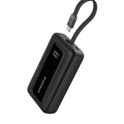 Batería Externa PowerBank Zolo 10K 30W con Cable USB-C Anker