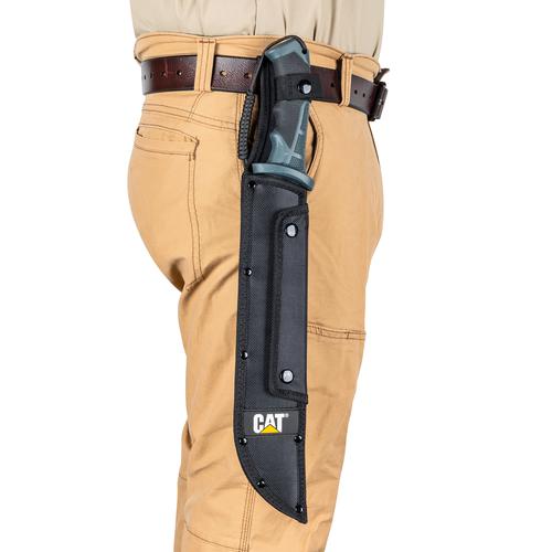 Machete Recto de 48.2cm con funda y correa CAT - Imagen 2