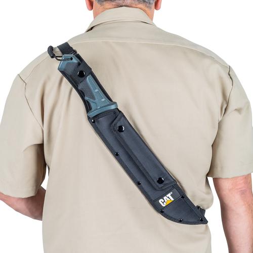 Machete Recto de 48.2cm con funda y correa CAT - Imagen 4