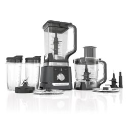 Licuadora Procesador y Rebanador 2.5 Litros Auto-IQ de 1600W Deluxe Ninja