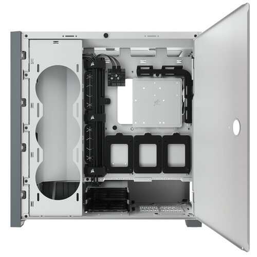 Case ATX SemiTorre Vidrio Templado Blanco 5000D CORSAIR - Imagen 11