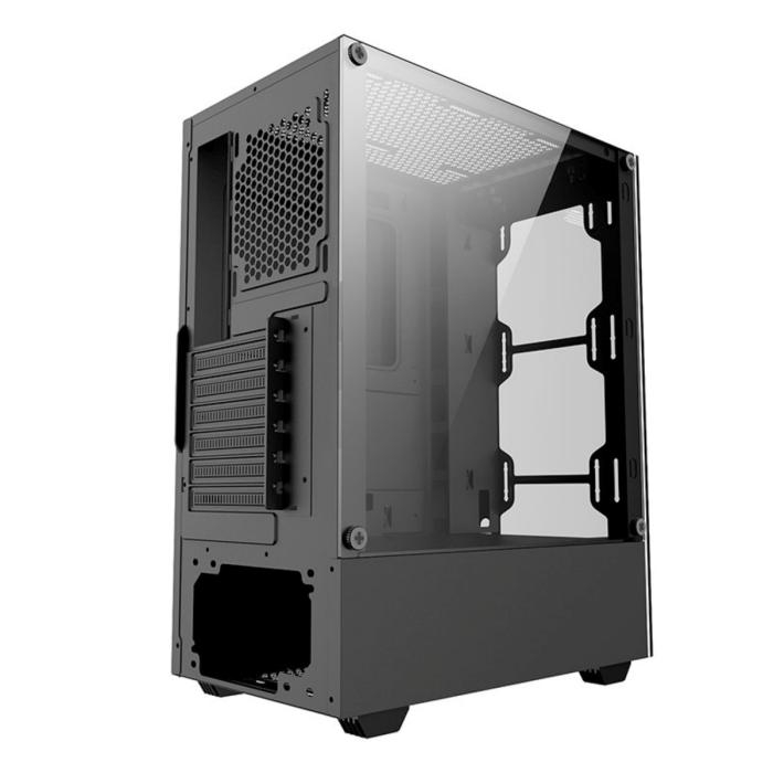 Case Gaming CheckPoint CP-500RGB Torre ATX Negro (Sin Fuente) - Imagen 3