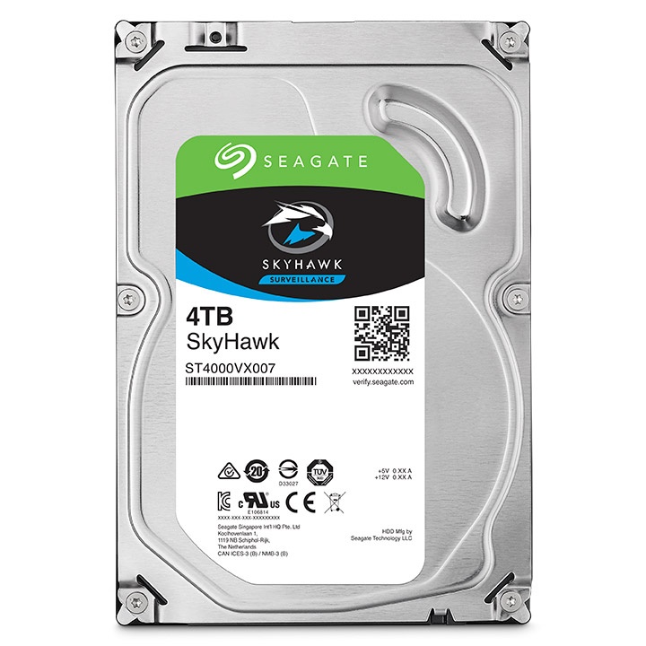 Disco Duro Interno 4TB Seagate SkyHawk 3.5″ SATA Para Vigilancia - Imagen 2