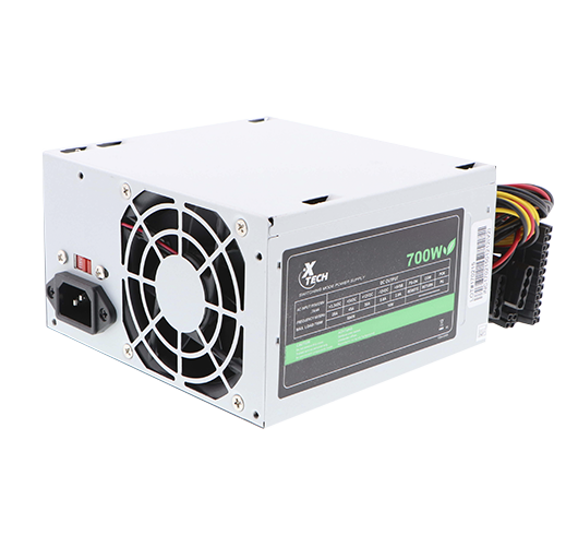 Fuente de poder 700W conectores SATA XTECH