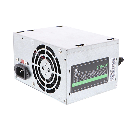 Fuente de poder de 500W con 2 conectores SATA XTECH