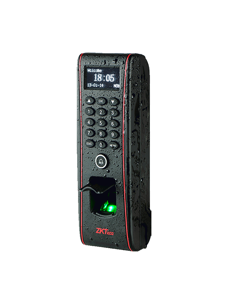 Control de Acceso Biométrico para exteriores TF1700 ZKTeco