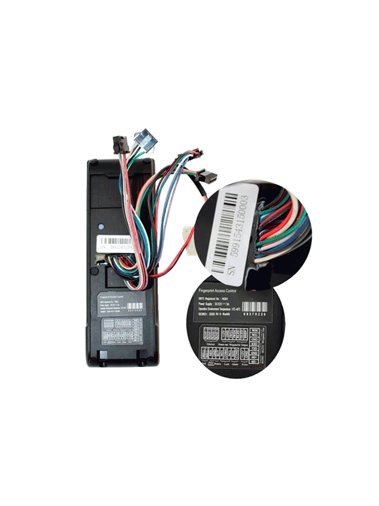 Control de Acceso Biométrico para exteriores TF1700 ZKTeco - Imagen 5