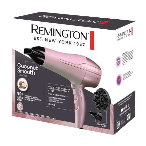 Secadora Coconut Smooth Remington - Imagen 5