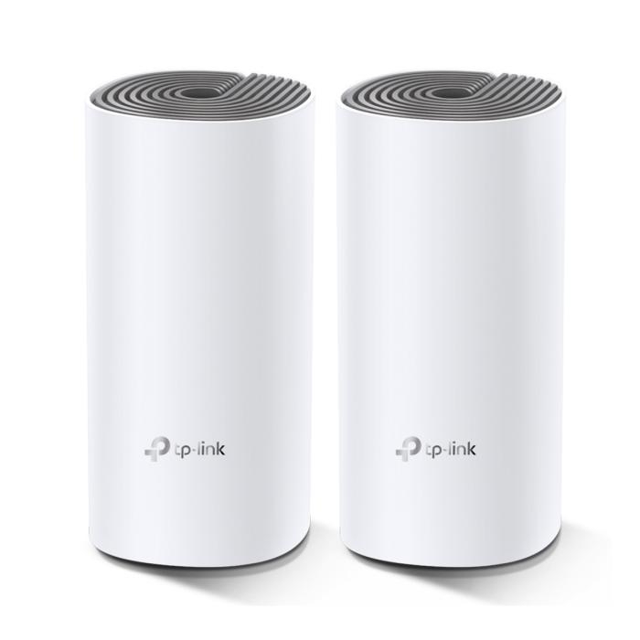 Repetidor Wi-Fi Mesh de Doble Banda 2 Pack Deco E4 TP-Link