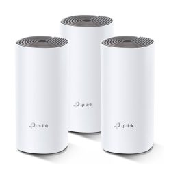 Repetidor Wi-Fi Mesh de Doble Banda 3 Pack Deco E4 TP-Link