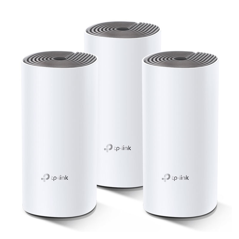 Repetidor Wi-Fi Mesh de Doble Banda 3 Pack Deco E4 TP-Link