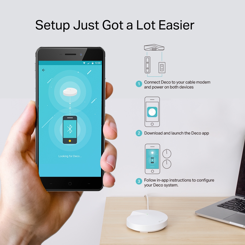 Sistema Wi-Fi de malla AC1300 3 Pack DECO M5 TP-Link - Imagen 5