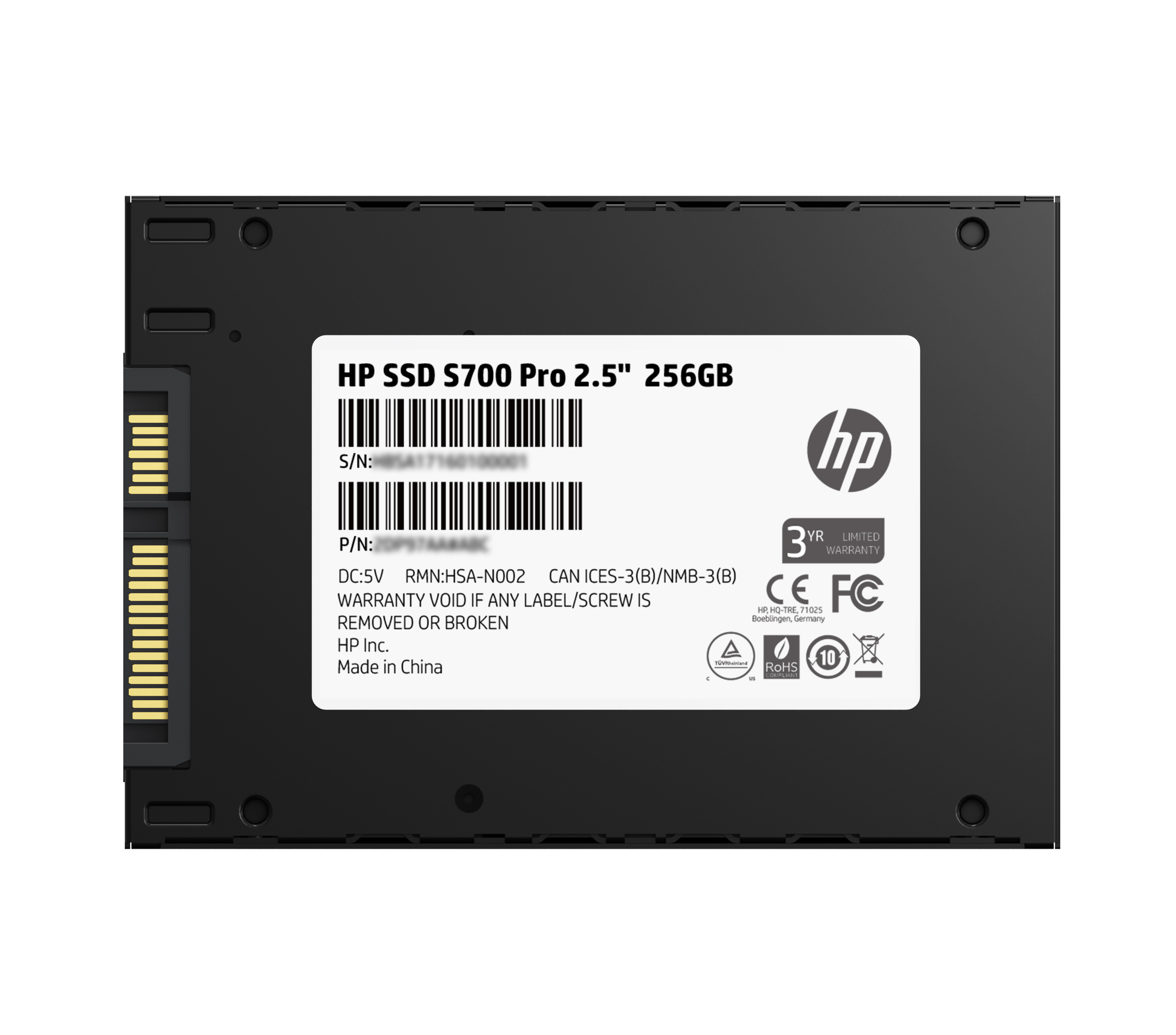 Disco SSD 256GB HP S700 Pro
