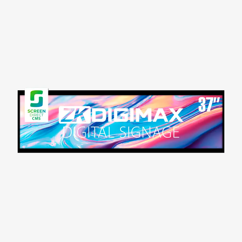 Pantalla Publicitaria LCD 37" Full HD Wi-Fi Android S1W37 ZKTeco