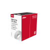 Bobina Cable UTP Cat 6 Interior 305m Certificado CPR Blanco Dahua