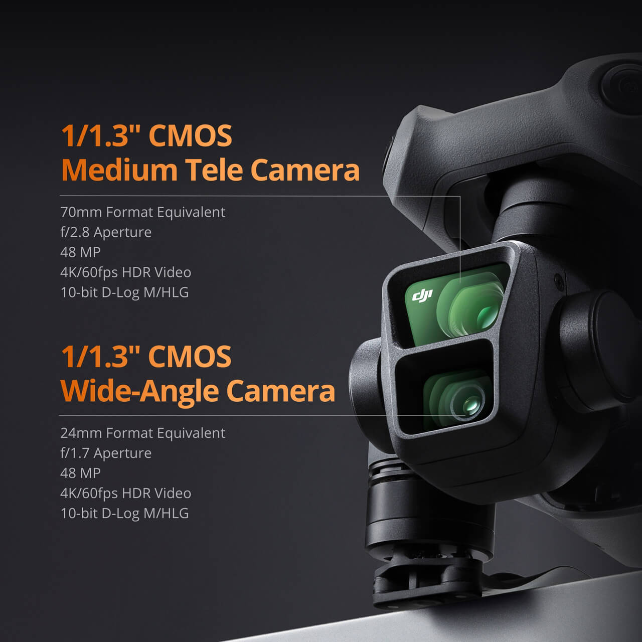 Dron Air 3 Fly More Combo RC-N2 DJI - Imagen 7