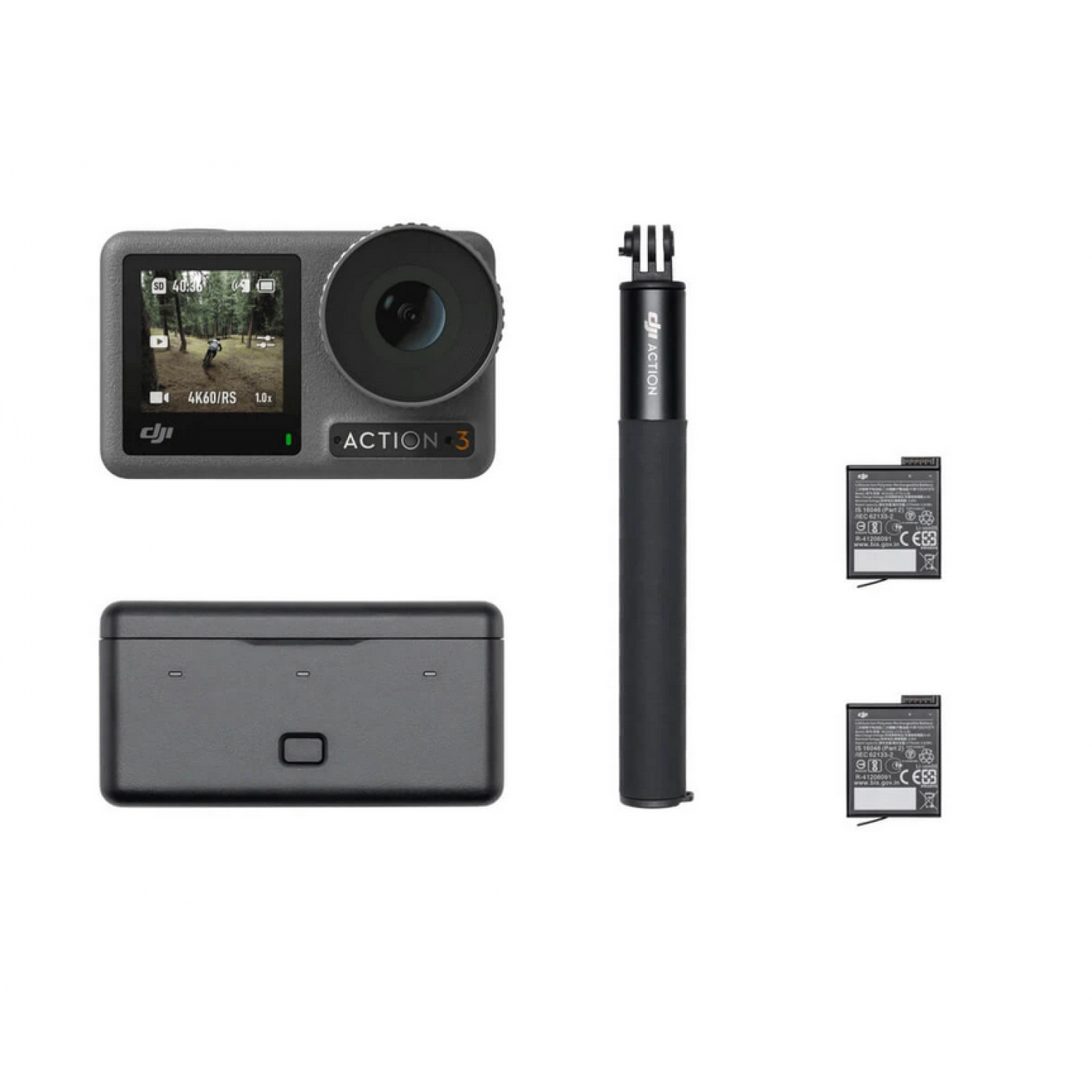 Cámara de Acción 4K 12MP Osmo Action 3 Combo DJI - Imagen 4