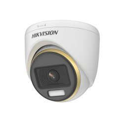 Cámara Domo Turbo HD Fija 2MP IR 20m ColorVu Hikvision
