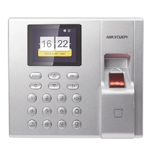 Terminal de Control de asistencia huellas dactilares HikVision