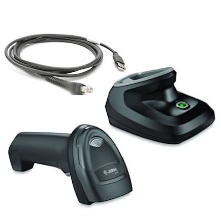 Lector Escáner Código de Barras 1D y 2D Inalámbrico con Base y Cable DS-2278 Zebra - Imagen 4
