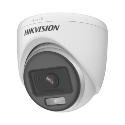 Cámara Domo 2MP 2.8mm IR 20m Audio y Microfono Plastico ColorVu Hikvision