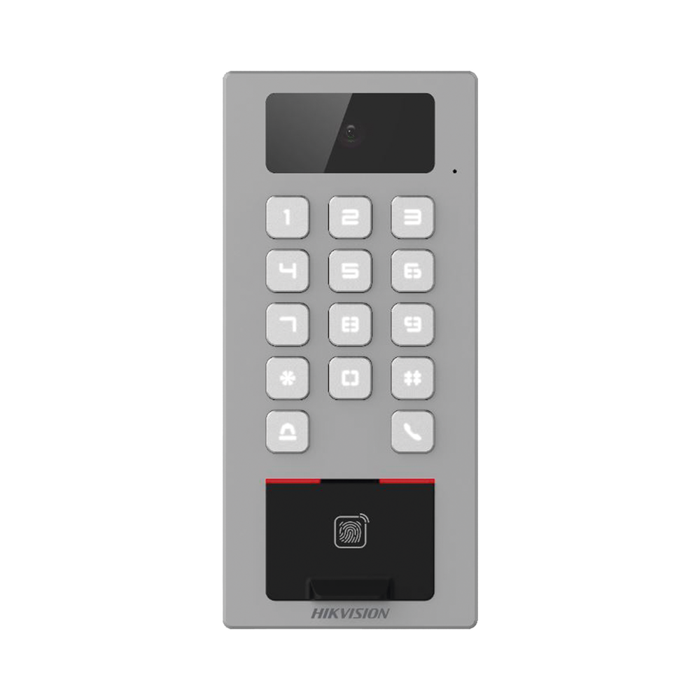 Videoportero y Control de Acceso Huella Tarjeta FWX Hikvision