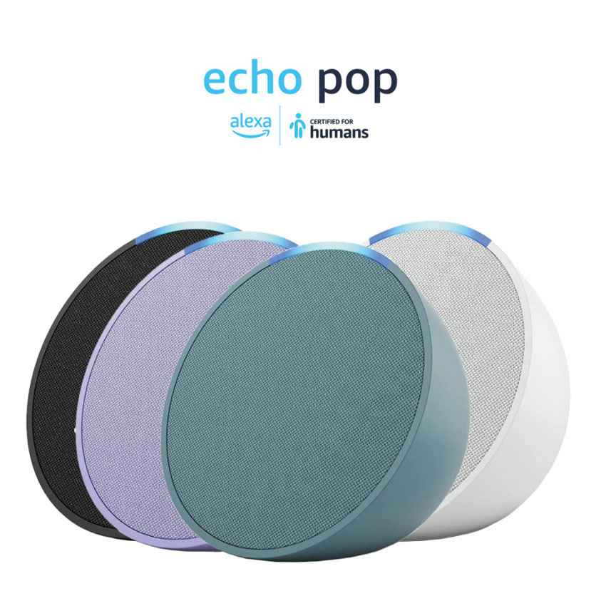 Bocina Inteligente Echo Pop Alexa Lavanda Amazon - Imagen 5