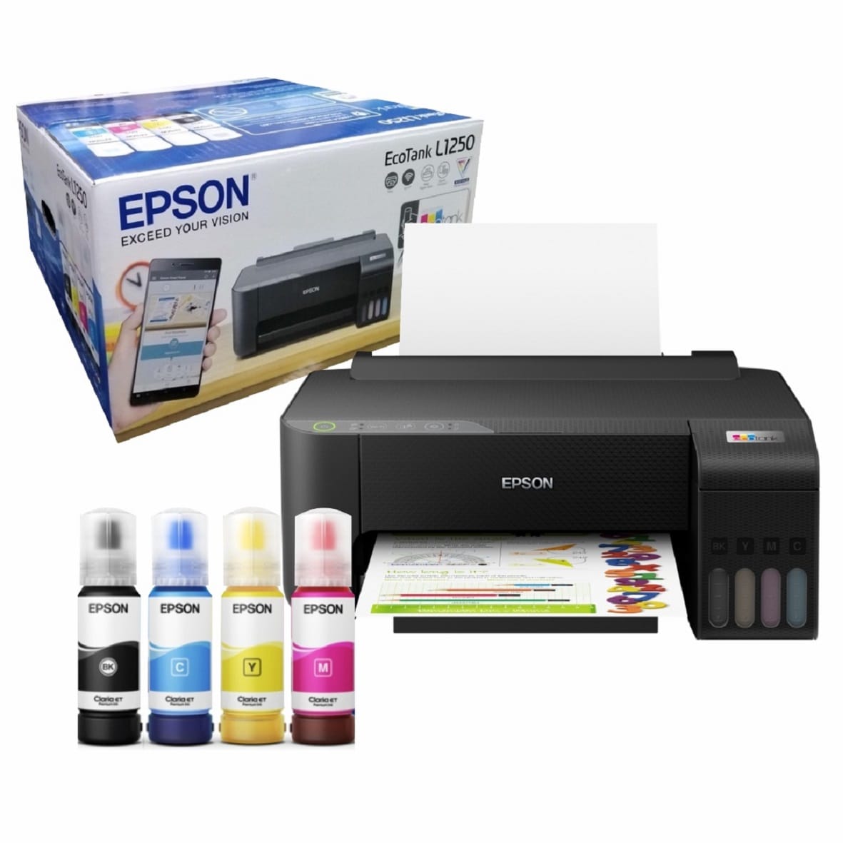 Impresora WiFi USB EcoTank L1250 Epson - Imagen 7