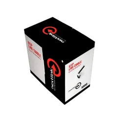 Bobina Cable UTP Categoría 5e Exterior 305 mts Negro Nextlink