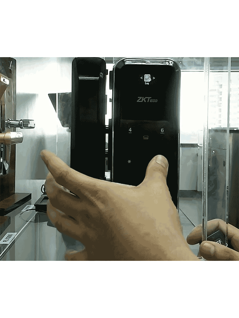 Cerradura Biometrica para Puertas de Vidrio GL300 ZKTeco - Imagen 8