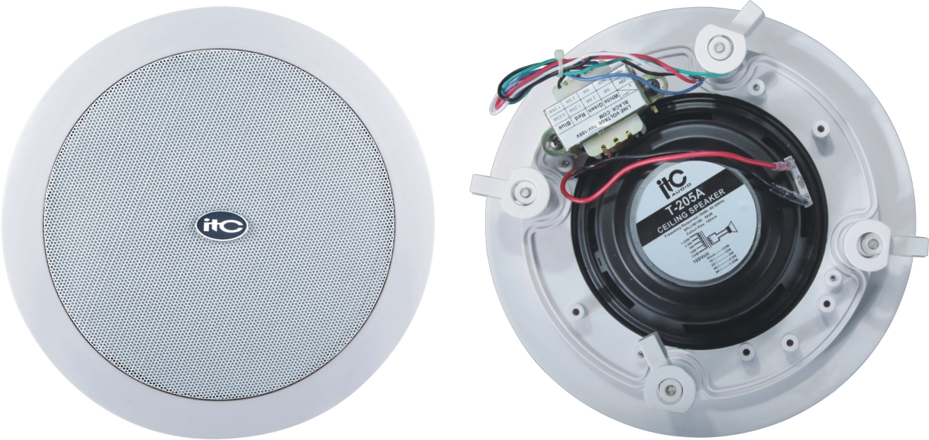Bocina Altavoz de Techo Cielo Falso Coaxial 8″ y Twitter 1.5″ ITC - Imagen 4