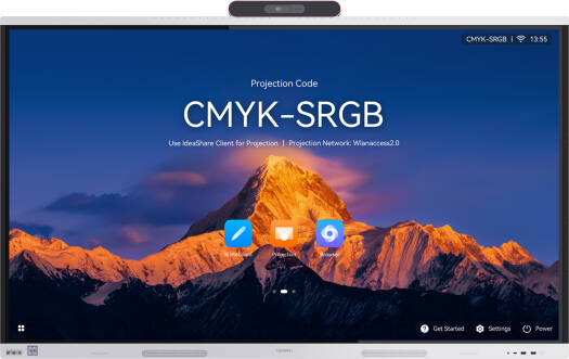 Pantalla Interactiva 65" 4K Cámara Micrófono Wi-Fi IdeaHub S3 Huawei - Imagen 2