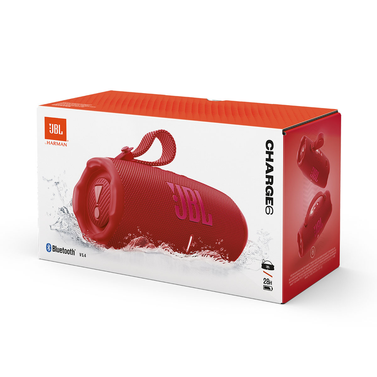 Bocina Bluetooth Charge 6 Rojo JBL - Imagen 8
