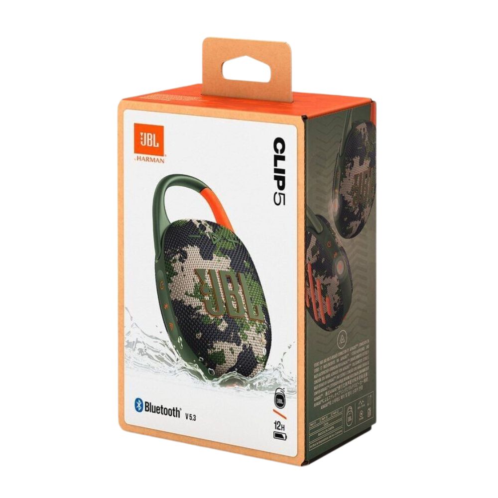 Bocina Bluetooth Clip 5 Squad Militar JBL - Imagen 7