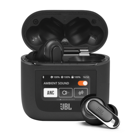 Audífonos Bluetooth con pantalla integrada JBL Tour Pro 2 Negro