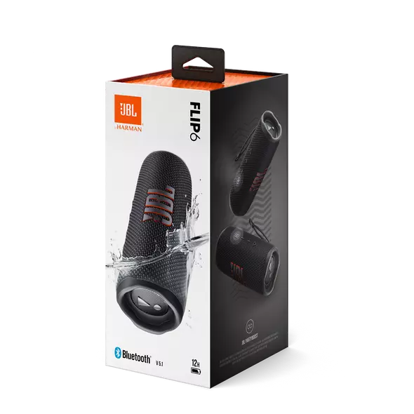 Bocina JBL Flip 6 Negro - Imagen 2