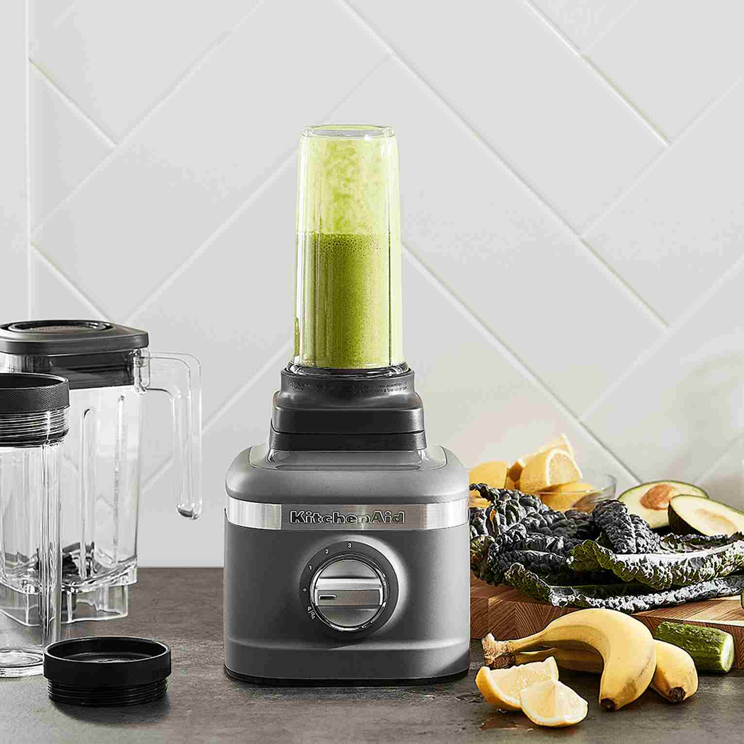 Licuadora Trituradora de Hielo 1.4L 3 Velocidades Combo K150 KitchenAid - Imagen 3