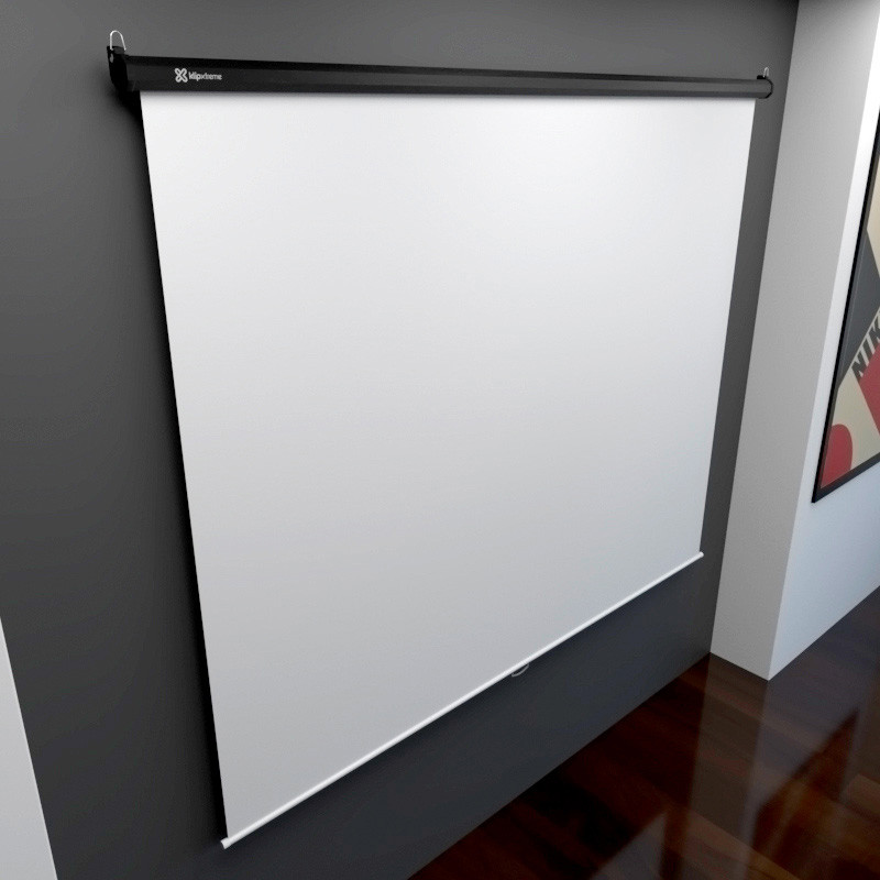 Pantalla de Proyección 100" Manual de Pared y Techo Klip Xtreme - Imagen 8