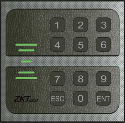 Lector de proximidad y contraseña para panel C3 o Inbio KR502E ZKTeco - Imagen 5