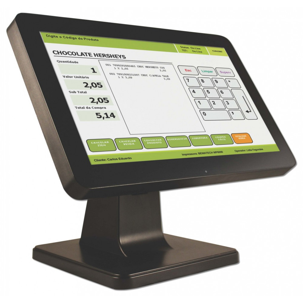 Monitor LCD 15.6" Pantalla Táctil Touch Punto de Venta LE1015W-J Logic Controls - Imagen 5