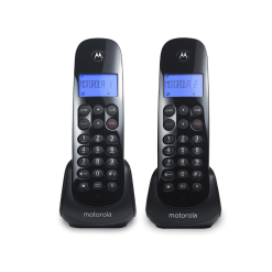 Teléfono Inalámbrico 2 Pack ID Negro Motorola