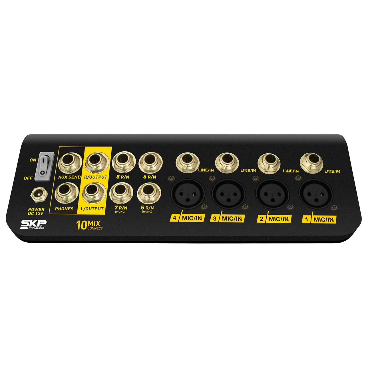 Consola Análoga 10 Canales Interfaz USB MixConnect 10 SKP - Imagen 3