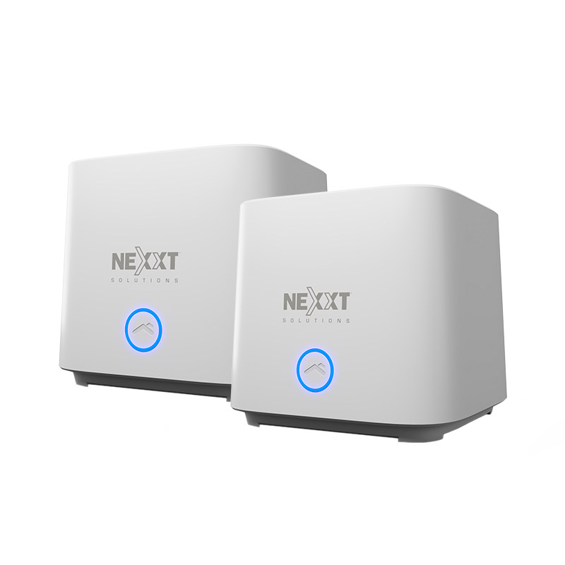 Router Mesh (2-pack) Wi-Fi 6 ultrarrápida Nexxt