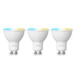 Bombilla LED inteligente 3Pack Wi-Fi Luz Cálida y Blanca MR16