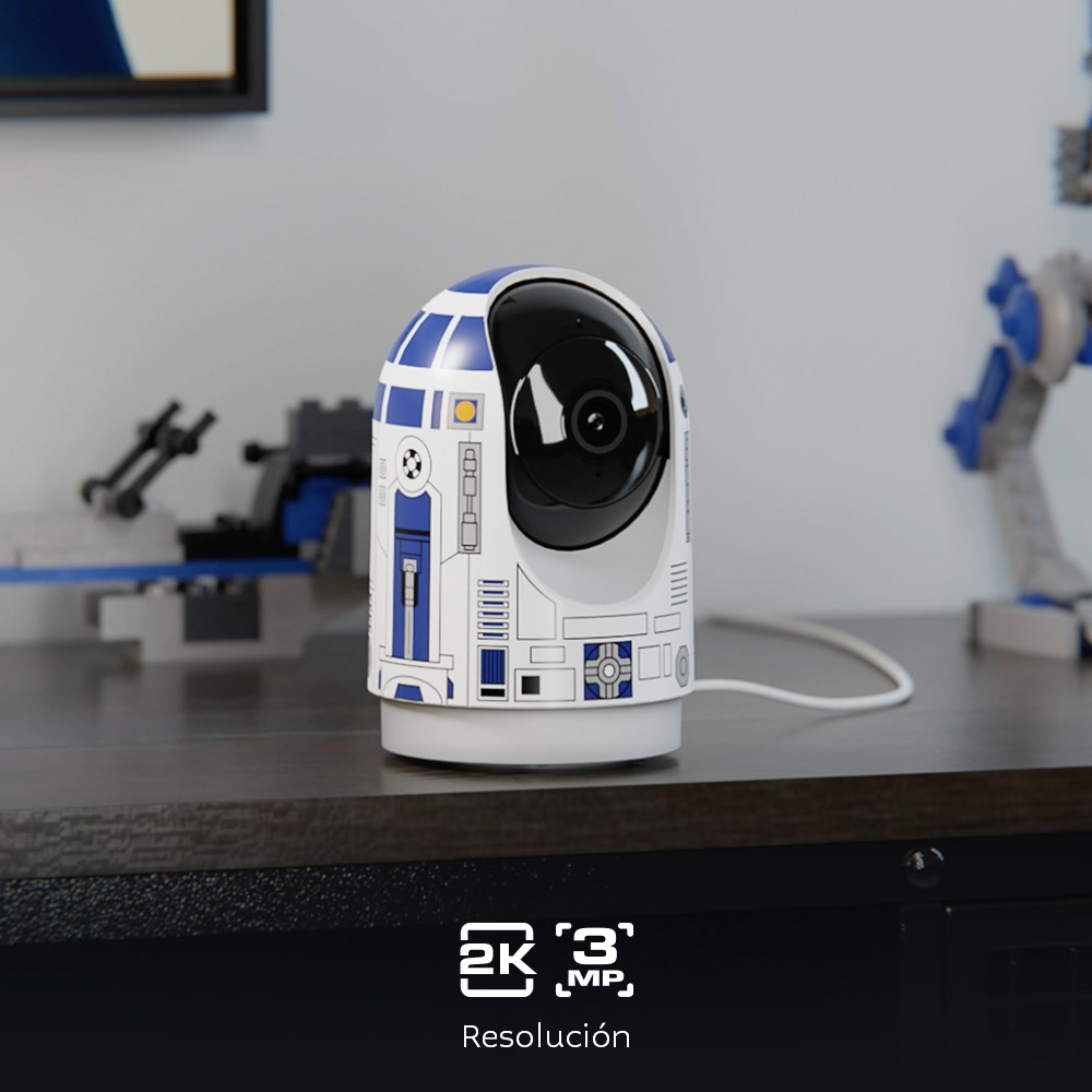 Cámara Smart PTZ Wi-Fi Edición R2D2 Nexxt - Imagen 5